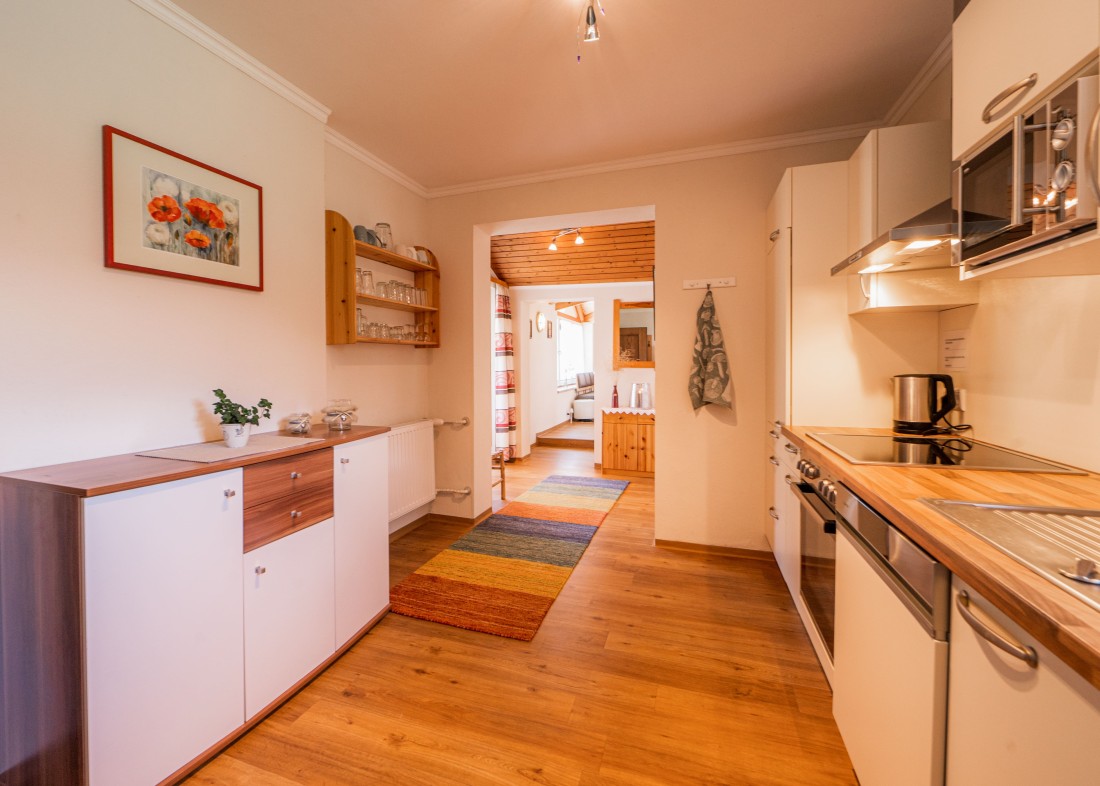 Wohnküche mit hochwertigen Elektrogeräten